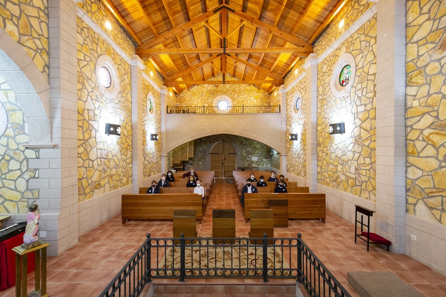 Interior de l'ermita de Sant Josep